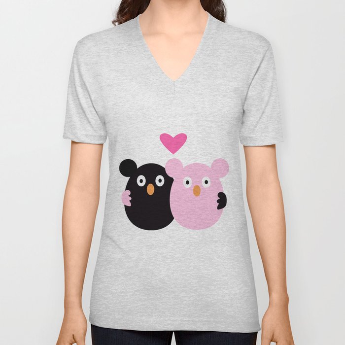 cute Koala friendship V Neck T Shirt