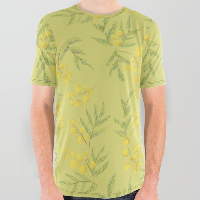 Mimosa All Over Graphic Tee