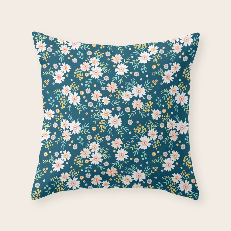floral print throw pillows