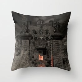 Why don't you come inside? Throw Pillow