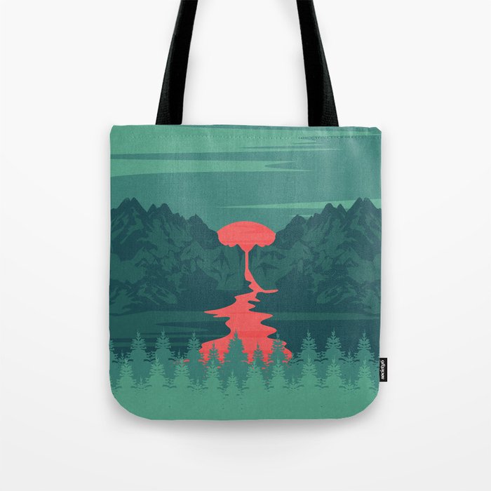 The Red River Tote Bag
