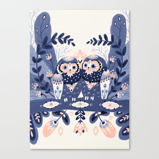 Owl Only Have Eyes For You Canvas Print