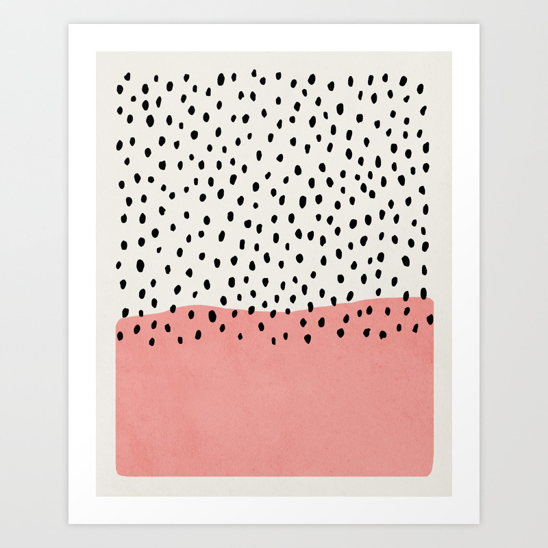 Rain Abstract Mid Century Modern Kids Wall Art Nursery Room Print Rain Abstract Mid Century Modern Kids Wall Art Nursery Room Print