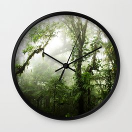 Cloud Forest Wall Clock