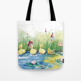 DUCK WASHER Tote Bag