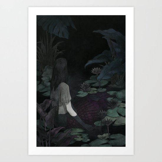 Water Birth Art Print