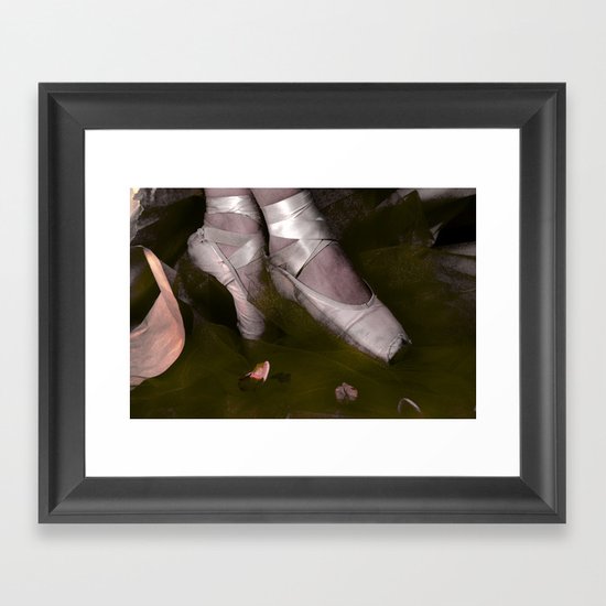 Muddy Ballet Framed Art Print