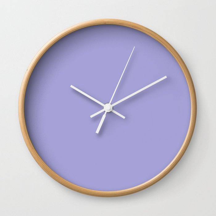 Simply Violet Wall Clock