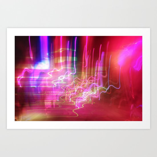 Lights Art Print
