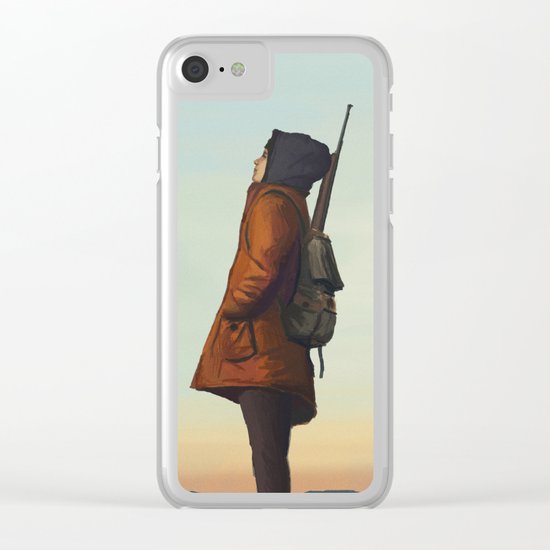 The hunter Clear iPhone Case