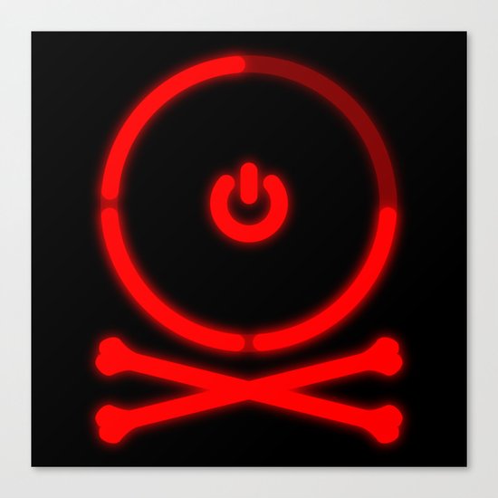 Red Ring Rodger Canvas Print