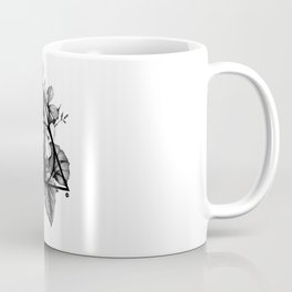 black flowers Coffee Mug