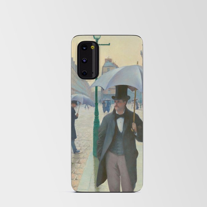 Gustave Caillebotte "Paris Street; Rainy Day" Android Card Case