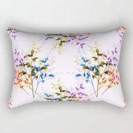 Itty Bitty Flowers Rectangular Pillow