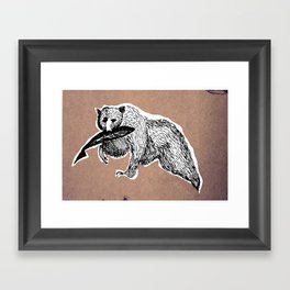 Bear 3 Framed Art Print