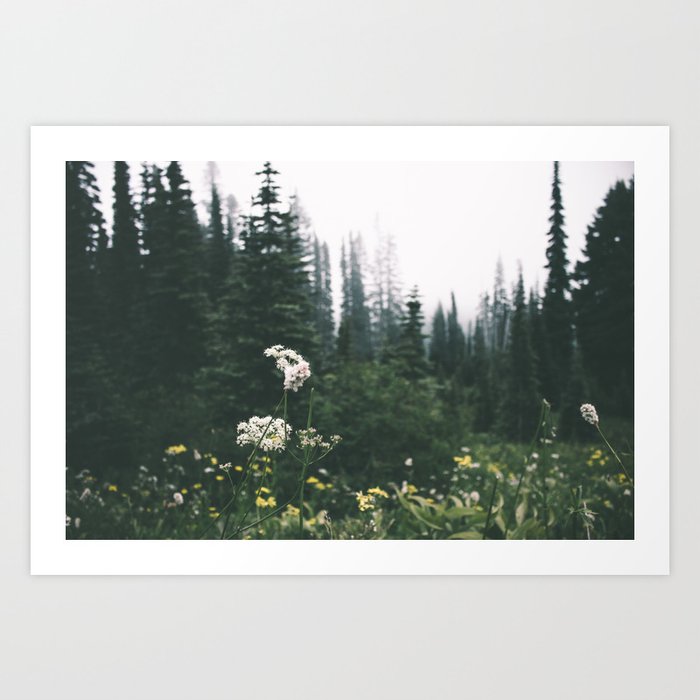 Forest Blooms Art Print