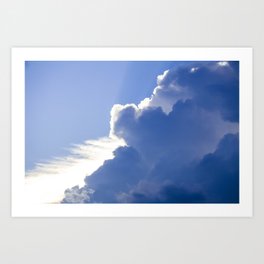 Clouds No.1   -  Thunder Art Print