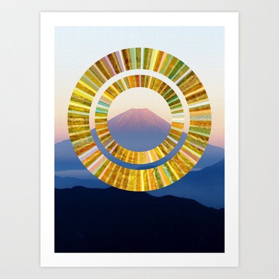 The Rising Sun Art Print