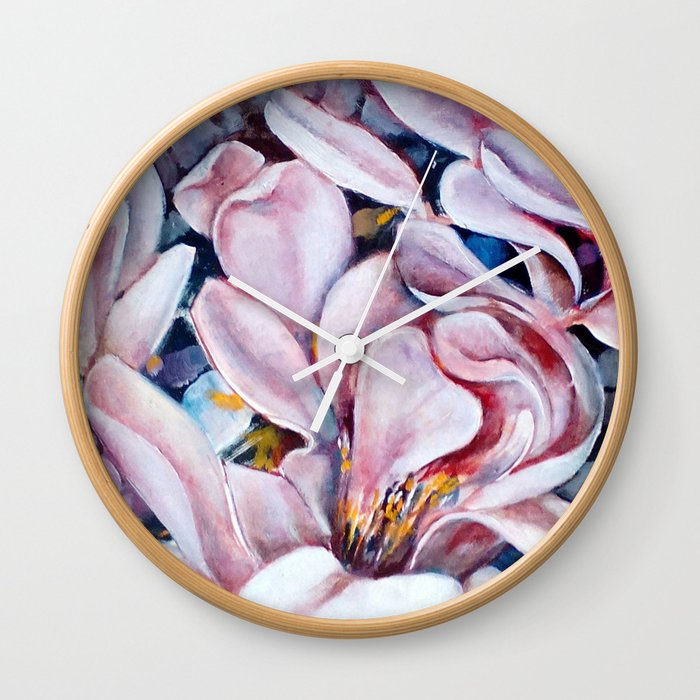 magnolia Wall Clock