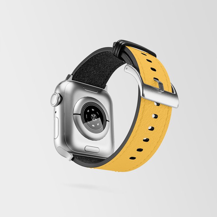 Mustard yellow best sale apple watch band