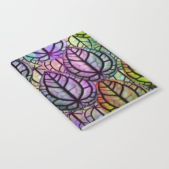 Multicolored Leaves Notebook