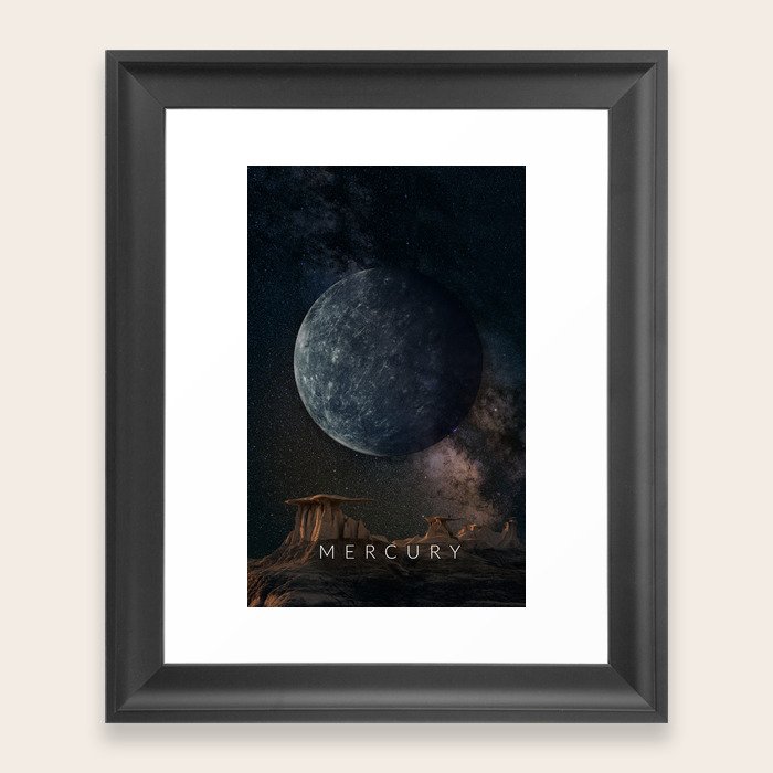 Mercury Framed Art Print