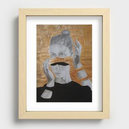 Thinking about You Recessed Framed Print