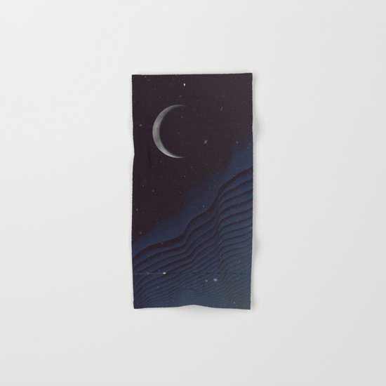 Waxing Cr3sc3nt Glytch Hand & Bath Towel