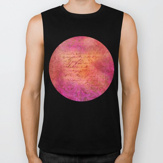D-SIGN PINK Biker Tank