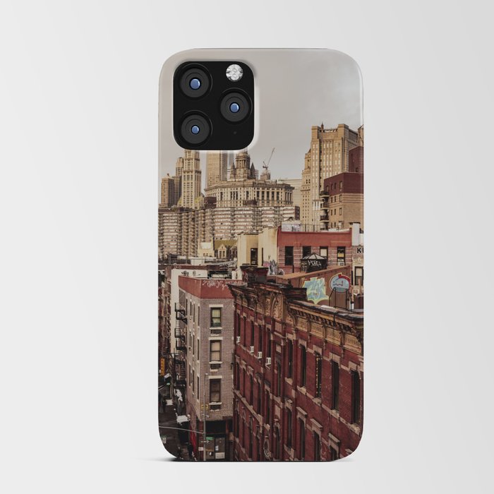 Foggy Morning New York City iPhone Card Case