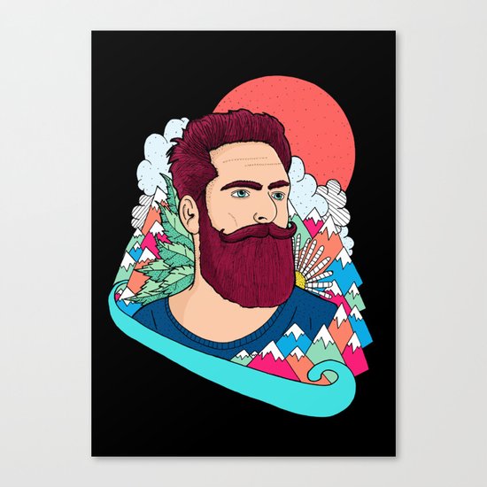 Mountain Man Canvas Print