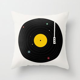 Music, Everywhere Throw Pillow