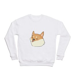 shiba head Crewneck Sweatshirt