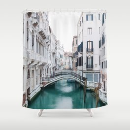 The Floating City - Venice Italy Architecture Photography Shower Curtain