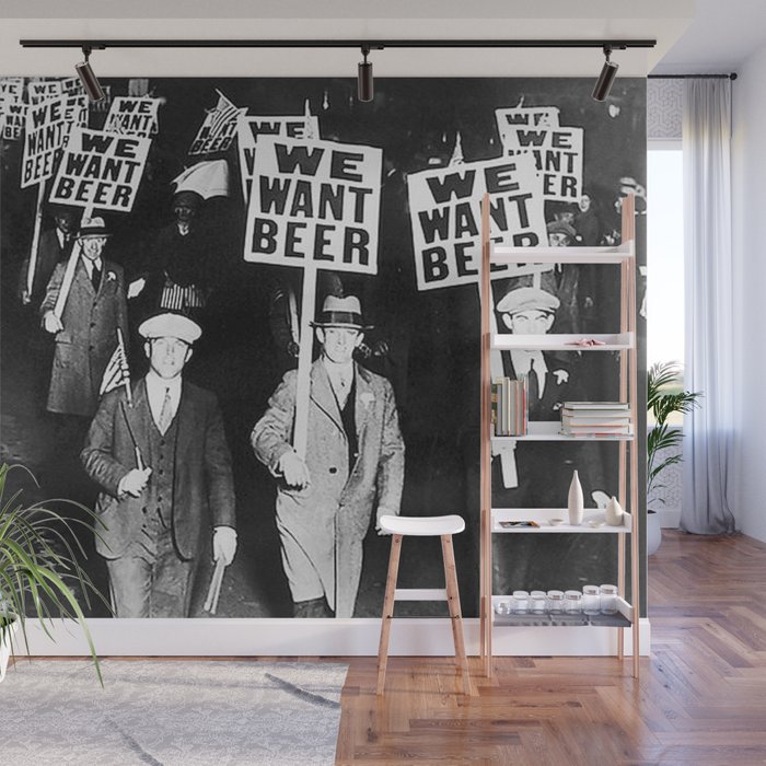 We Want Beer Wall Mural