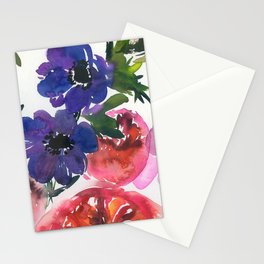 soft flowers N.o 6 Stationery Card