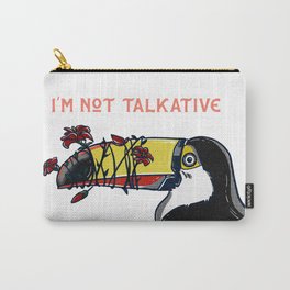 Shy Toucans Carry-All Pouch