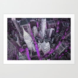 New York City Skyline XV Art Print