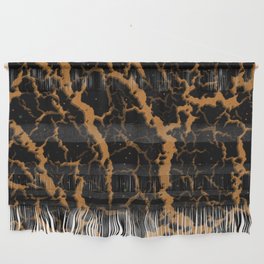 Cracked Space Lava - Bronze Wall Hanging