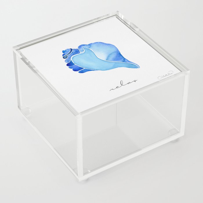 Shell 4 - Ultramarine - Relax Acrylic Box