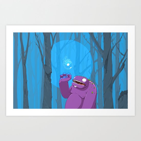 Ghost of Mello Marsh Art Print