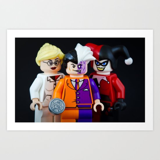 Two Face's Worst Nightmare Art Print