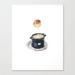Pretzels and Cheese Canvas Print