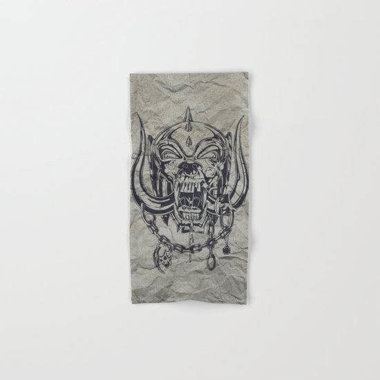Motor head Hand & Bath Towel