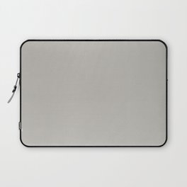 Light Gray Grey Laptop Sleeve