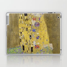 Gustav Klimt's The Kiss (1907–1908) famous painting. Laptop Skin