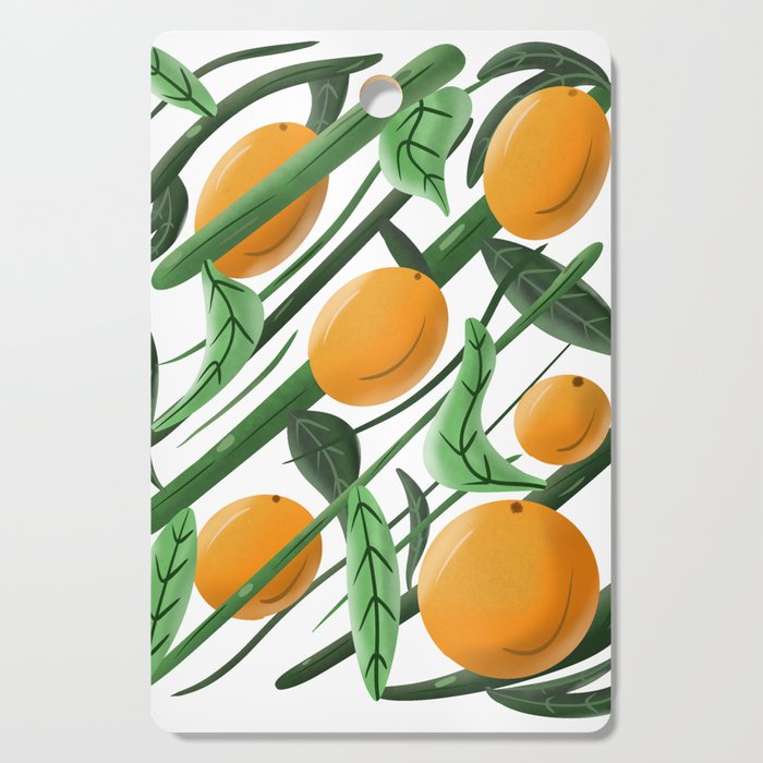 Summer Oranges Cutting Board