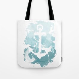 Nautical Watercolor Tote Bag