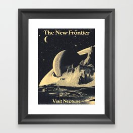 Visit Neptune Framed Art Print
