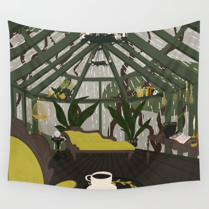 Haunted Interiors: Conservatory  Wall Tapestry